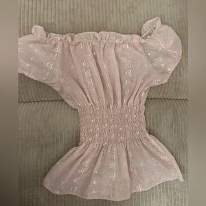 Thrifted pink top!